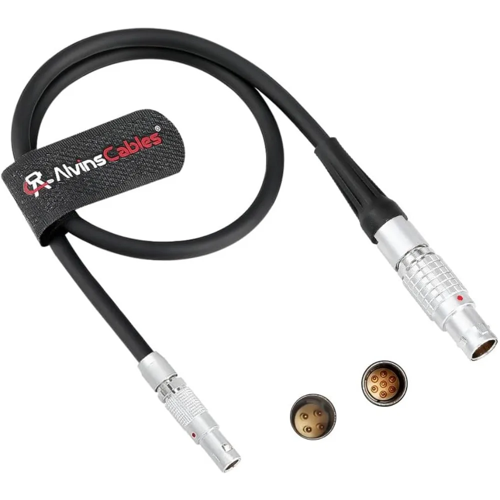 

Alvin's Cables Teradek RT Latitude MDR Run Stop Cable for ARRI Alexa Mini Camera, 4 Pin to 7 Pin RS Cable, 60CM| 23.6inches