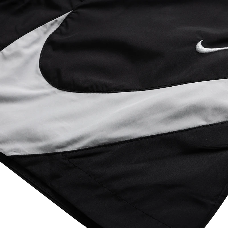 Nike as W Nsw Cls Wvn Mr 5\" Logo Shorts فضفاض المرأة السراويل تشغيل التدريب السراويل Hm8980-010