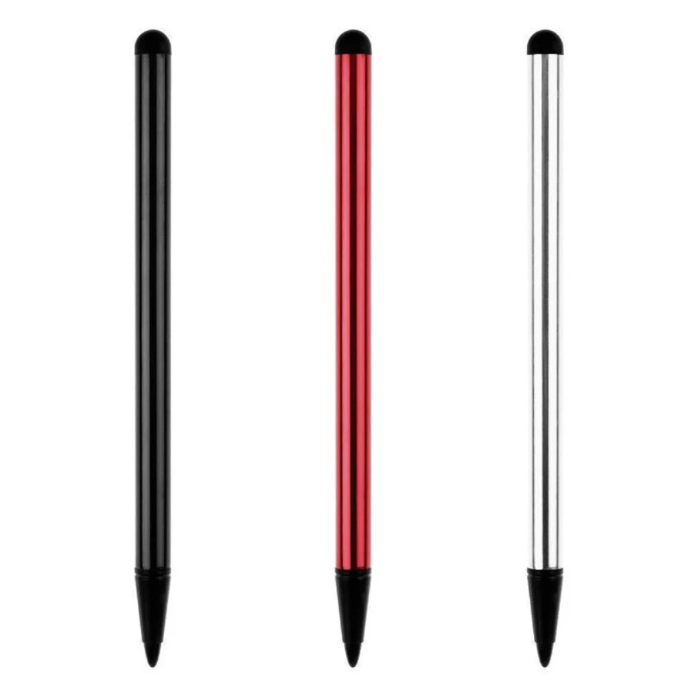 Lápiz Stylus Universal para Iphone, Ipad, Samsung, tableta, portátil, bolígrafos de pantalla táctil portátiles, 2 en 1