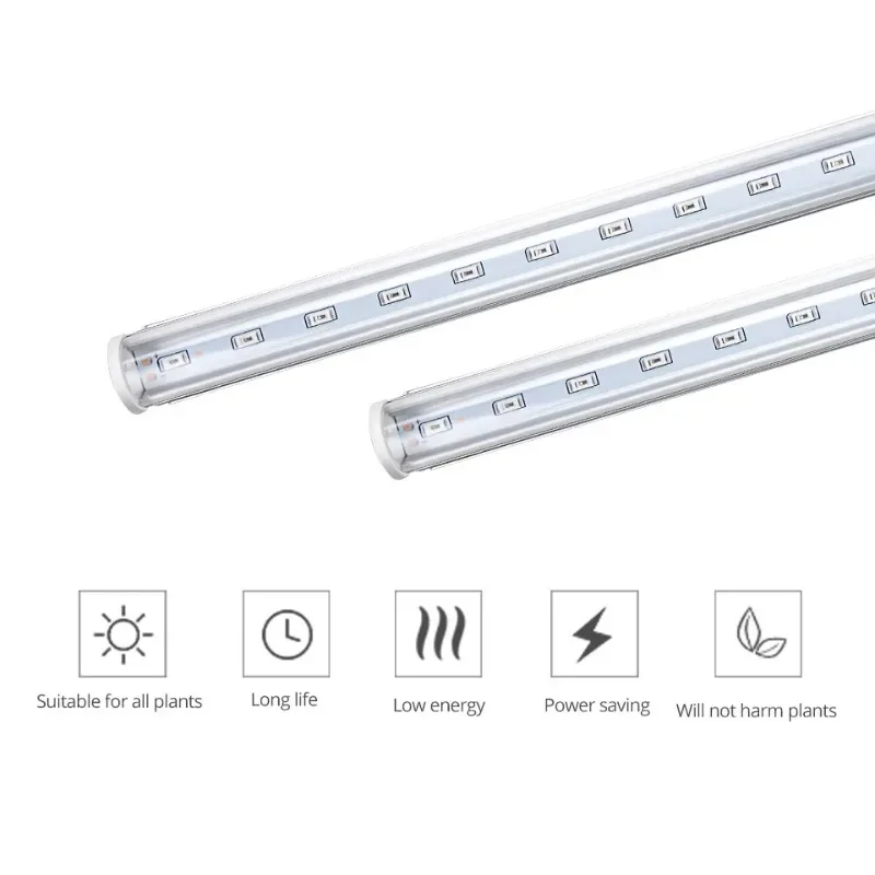 LED Plant Light T5 Suculentas Lâmpadas Crescentes, Espectro Completo, Luz de Crescimento LED, Planta Verde, Série Ampla Pressão