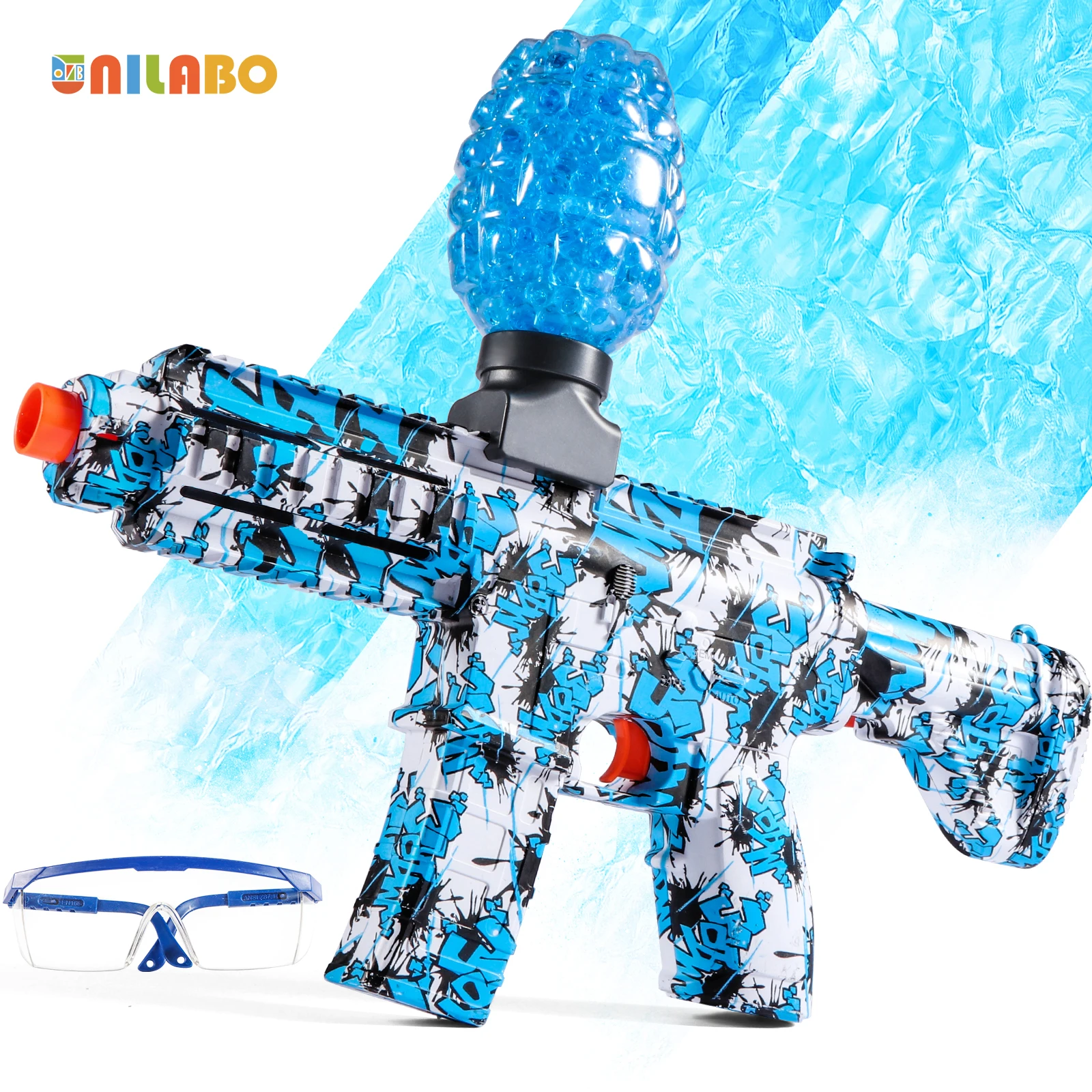 Blaster elétrico brinquedos arma, recarregável, automático, brinquedos ao ar livre para a equipe, atividades familiares, presente perfeito (balas excluídas), M416