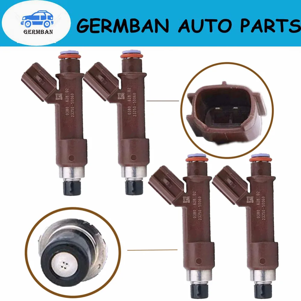 

4pcs/Lot 23250-50060 2325050060 23209-50060 fuel injector nozzle for Toyota LEXUS ASIA SC430 2002~05 LS430 4.3L 4Runner Tundra