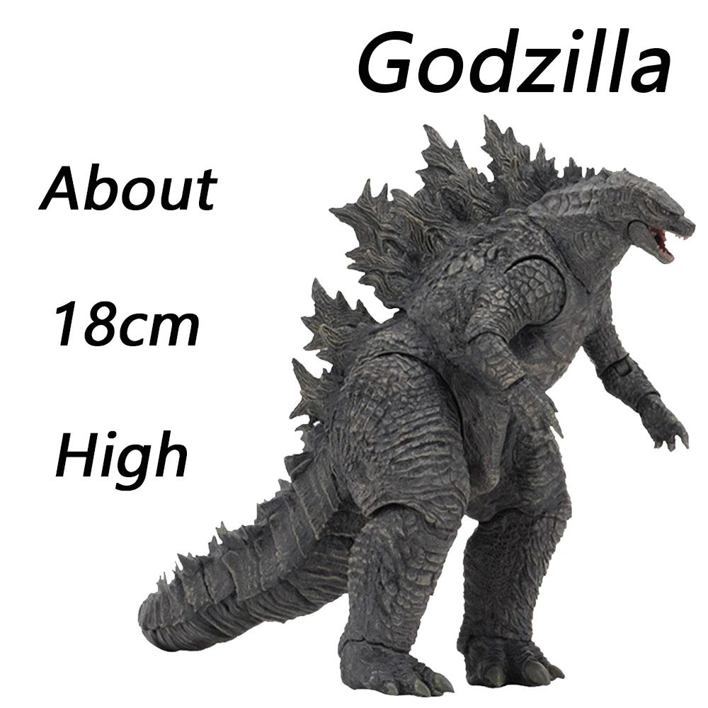 

18cm 2019 Version Godzilla Action Figures Science Fiction Movies Popular Characters King of Monsters Ornaments Gift for Children