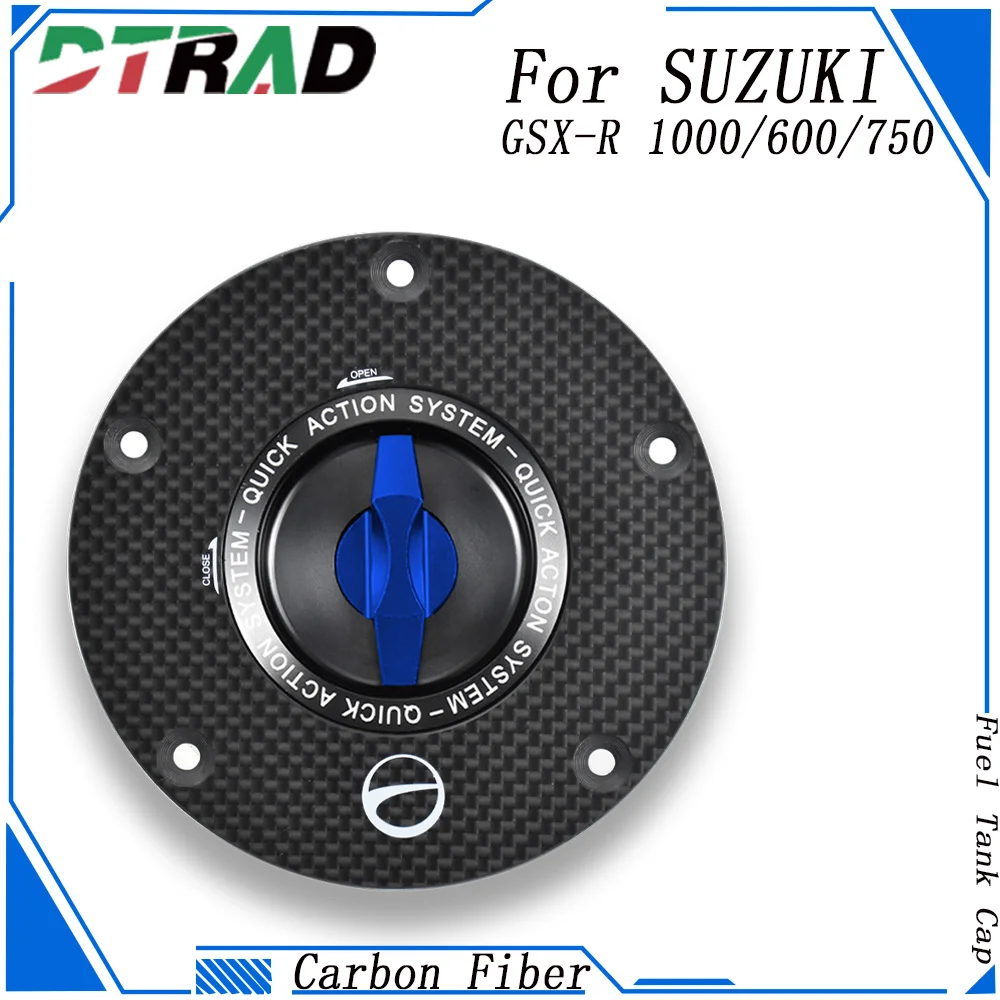 

For SUZUKI GSX-R 600 750 1000 GSX-S1000GT GSR600 GSX250R Motorcycle Locking Quick Release Fuel Tank Cap Oil Gas Airbox Cover