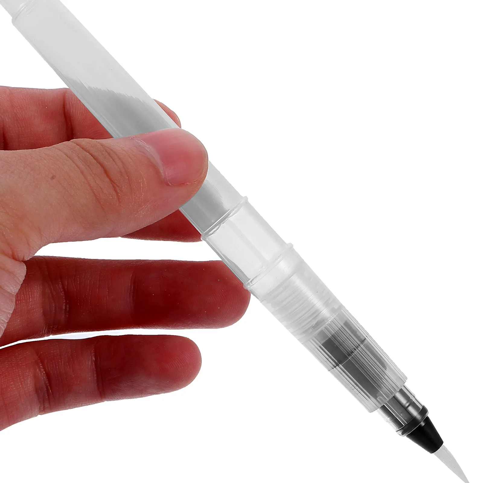 

3pcs Refillable Watercolor Brush Pen Reusable Painting Tool For Adults Art Diy Sketching Portable Lightweight Easy Ink Flow