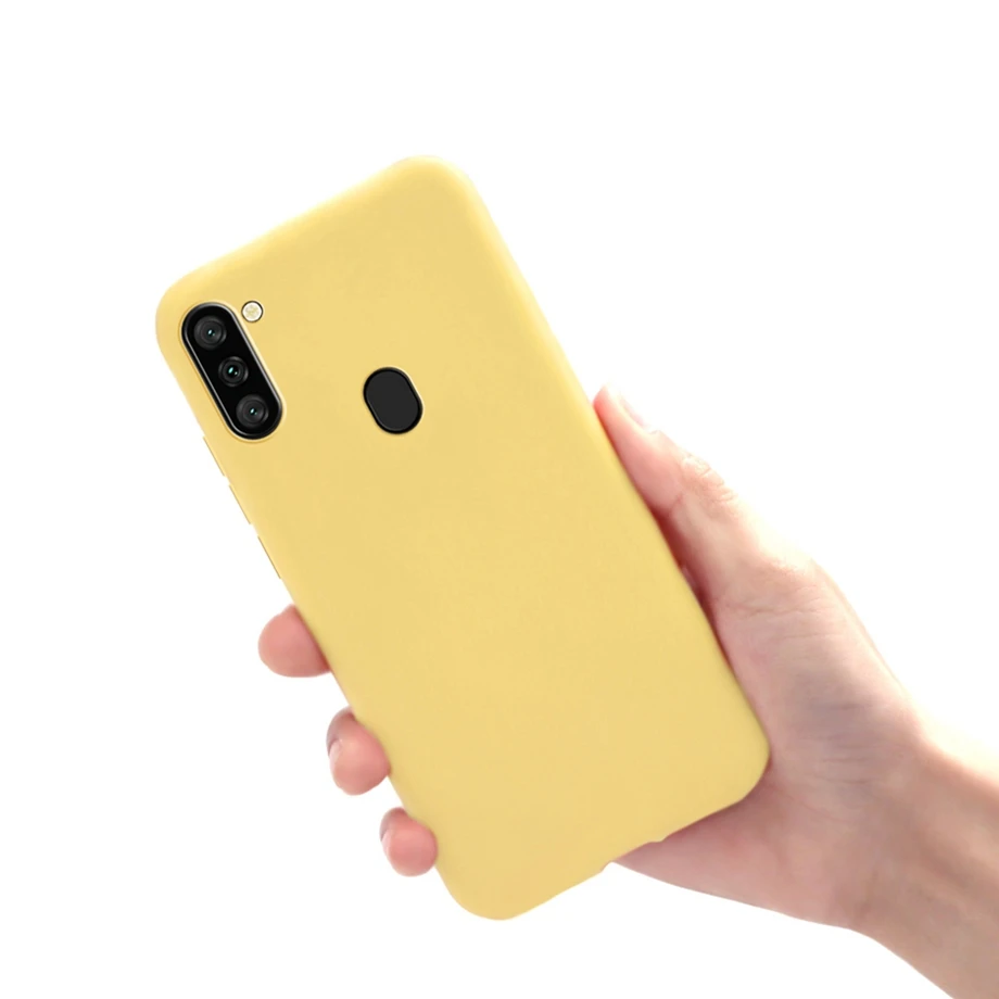 Candy Farbe Weiche Fällen Für Samsung Galaxy A11 Fall Nette Mode Geschenke Für Fundas Samsung A11 M11 Silikon Weiche Zurück Abdeckung – Detail 13