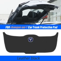 Leather For Changan UNIT UNI-T Accessories 2021 2022 2023 Car Rear Trunk Protective Pad Decoration Rear door Tailgate box Mat