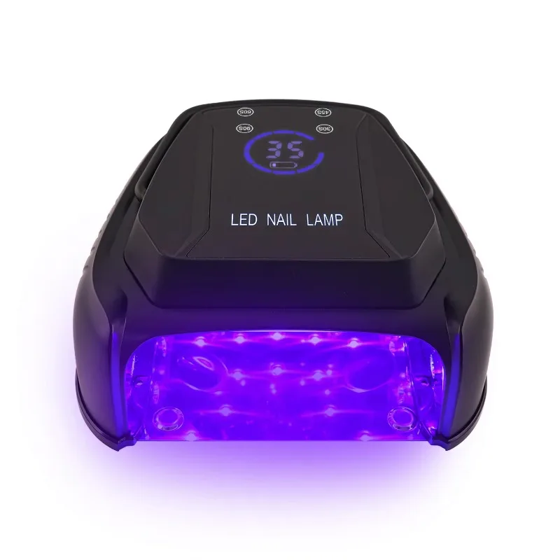 2025 Nuovo Arrivo Led Gel Essiccatore In Metallo Professionale Ricaricabile UV Lampada Per Unghie Manicure Cordless 72W Pro Cure