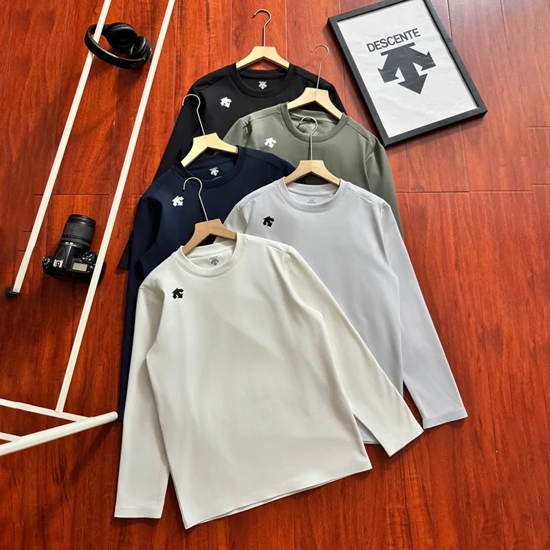 Round neck raglan sleeve wear-resistant skin-friendly multi-scene versatile men' casual sweatshirt 2026 Autumn new arrival