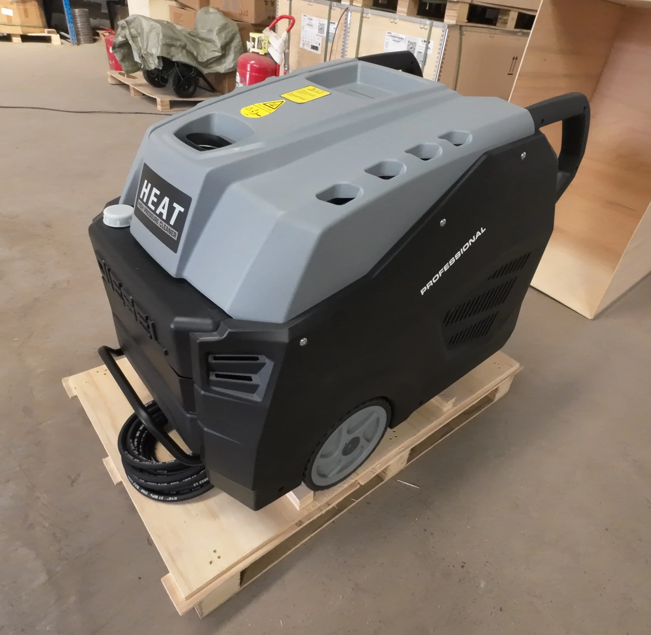 2900PSI Fuel Heated 7.3KW Hot Water Steam Pressure Washer Pump Electric Water Jet Surface Cleaning  Hot Water Cleaning Pump