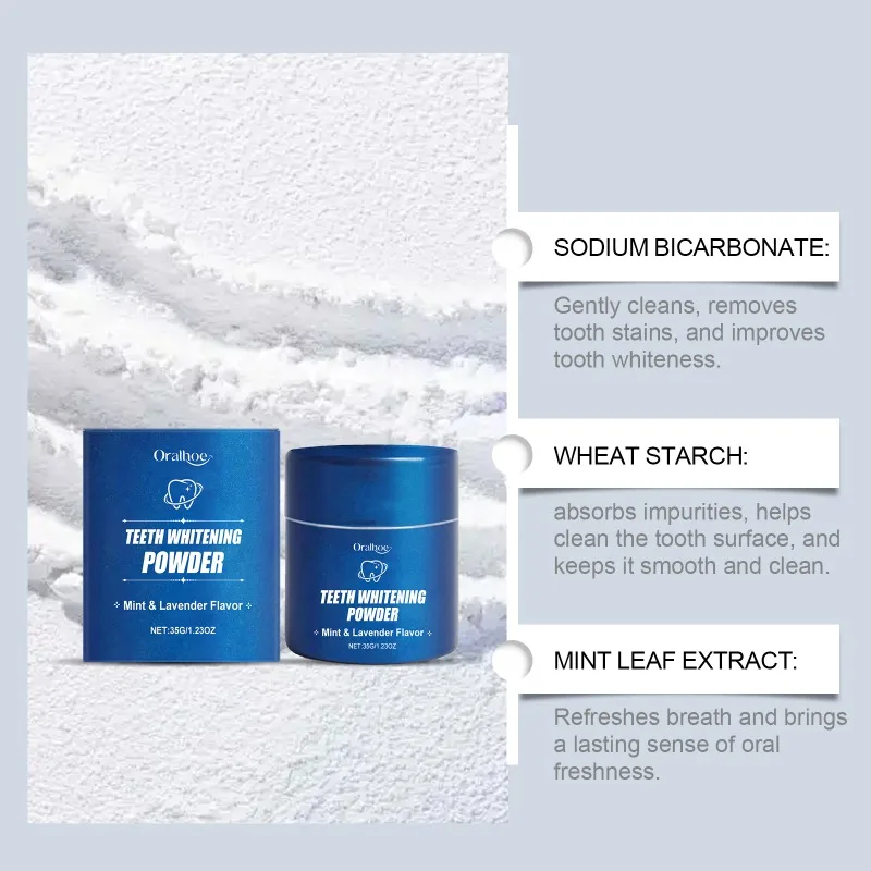 Deep Cleaning Brighten Tooth Powder Fresh Breath Repairing Gums Reduce Tooth Sensitivity Relieve Dental Plaque Oral Care Powder