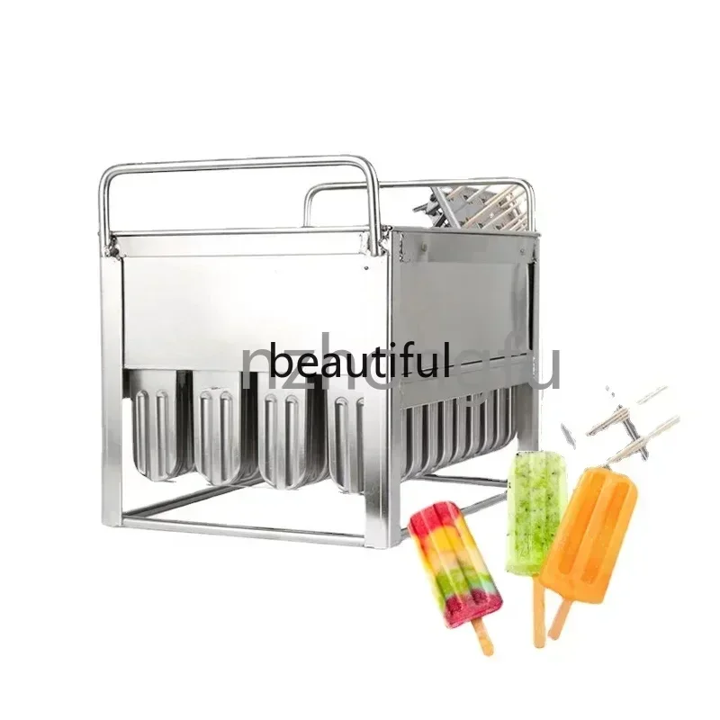 

Holder DIY Ice Lolly Tool Commercial 40pcs/Batch Stainless Steel Ice Cream Mold DIY Popsicle Mould Ice Cream Popsicle