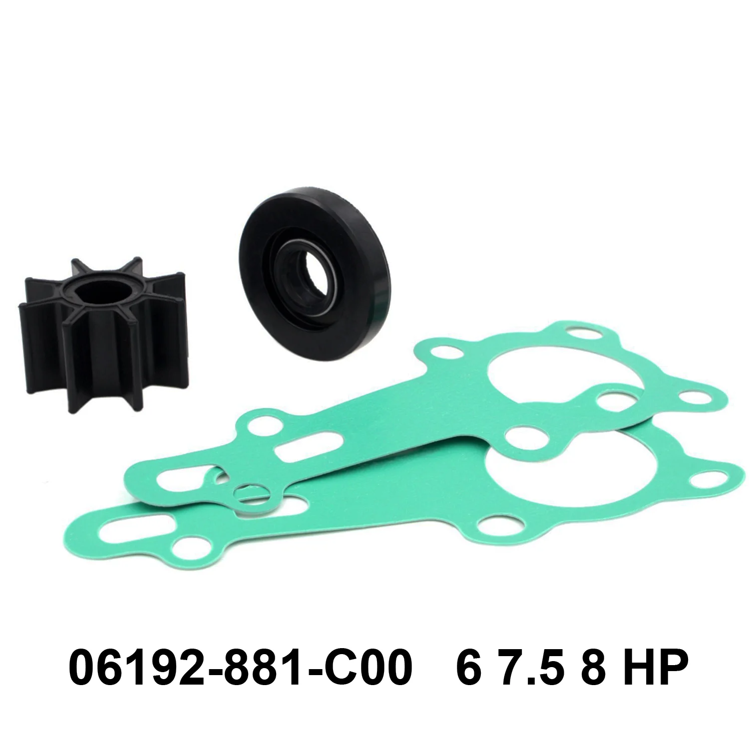 06192-ZW9-A30 Fit Honda 4 5 6 7.5 8 9.9 15 20 25 30 40 50 75 90 100 115 130 - 250 HP Buitenboordmotor Waterpomp Waaier Service Kit