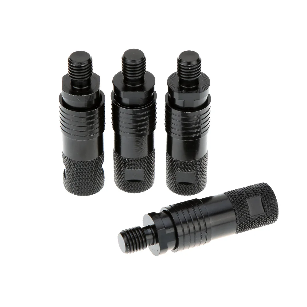 4 قطعة الصيد رود جراب موصل الإفراج السريع لدغة إنذار الصيد البنك عصا دعم عقد موصل #1