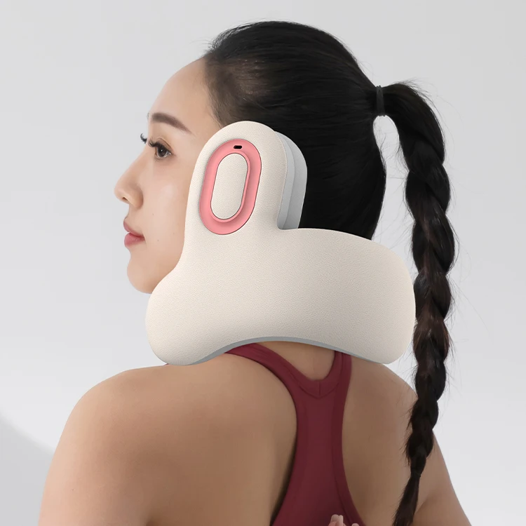 Smart Library Music Noise Cancelling Compress Vibration Neck Rest Cushion U-Shape Memory Foam Travel Neck Pillow For Travel