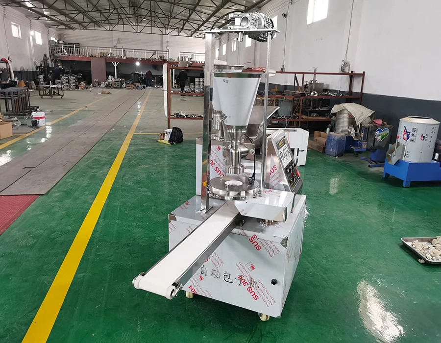 Roestvrijstalen Automatische Baozi Mal Baozi Maken Elektrische Stoombroodje Momo Making Machine