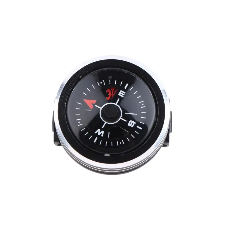 Mini Pocket Compass with Removable Watch Strap Button Outdoor Survival Gear