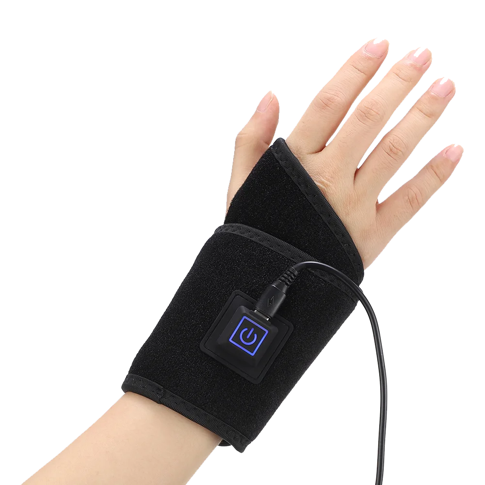 Red Light Therapy Wrist Wraps for Tenosynovitis 660nm 850nm Infrared Belt Support Brace 48 Lamp Beads Beauty Instrument LED Pad