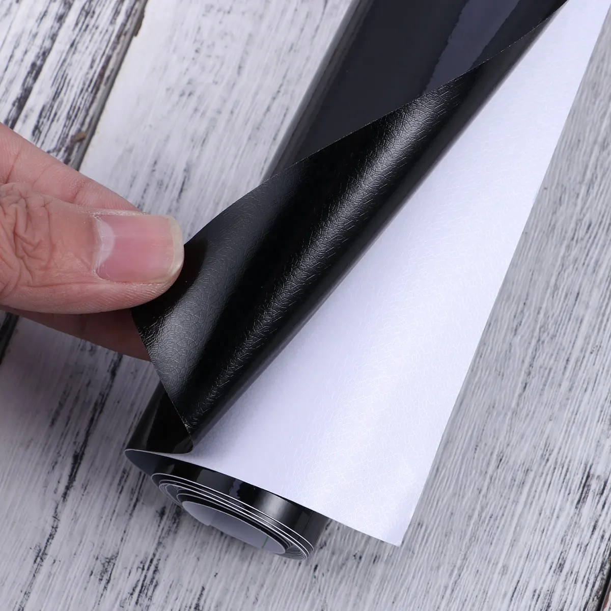 

Glossy Film Vinyl Sticker Waterproof Pvc Foil For Motorcycle Laptop Furniture Air Bubble Free Blue