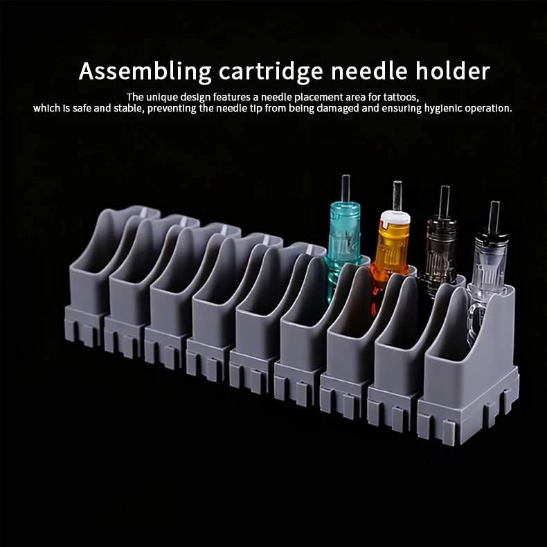 YILONG 40PCS Kreative Montage Patrone Nadel Halter Starke Verbindung ABS Material Tattoo Nadel Halter Tattoo Zubehör – Detail 5