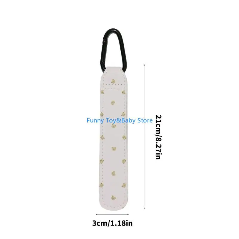 자전거용 튼튼한 PU 가죽과 합금을 사용한 다용도 아기 유모차 후크 C90B