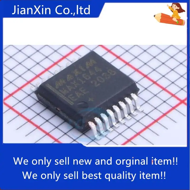 

10pcs orginal new MAX1644EAE+T Regulated TSSOP16 Step-Down Switching Regulator