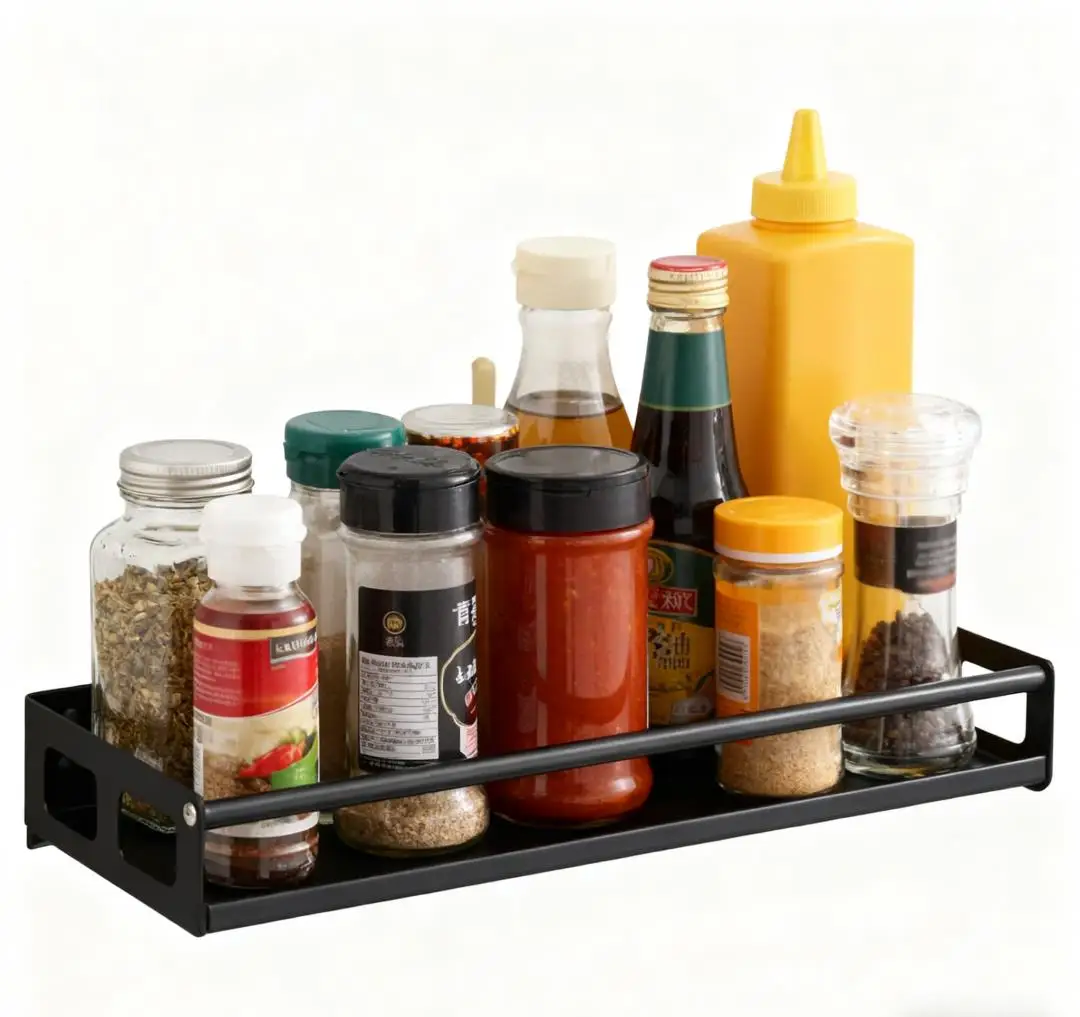 

8-inch metal mesh shelf - Strong load-bearing capacity, easy to install, suitable for kitchen, bedroom, office and garage