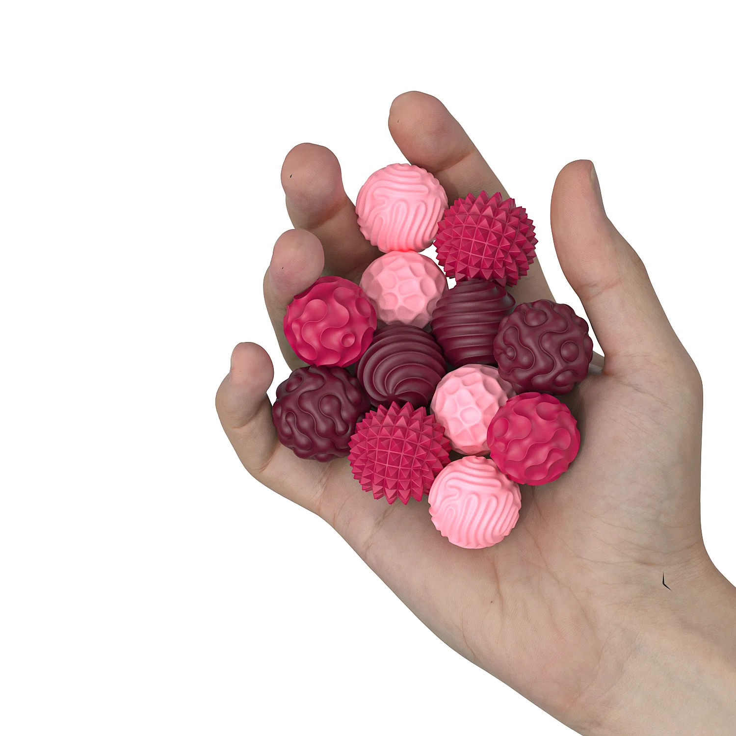 Bolas sensoriais magnéticas de silicone, brinquedo de inquietação, bolas de preocupação, autismo, calmante, brinquedo sensorial para crianças e adultos, alívio de ansiedade, estresse