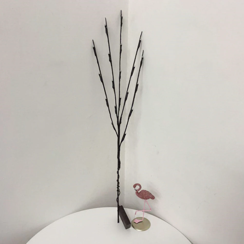 

2Pack Branch Tree Lights 20 LED Warm White Operated Bendable Decorative Light for Indoor Outdoor Home Gallery Event