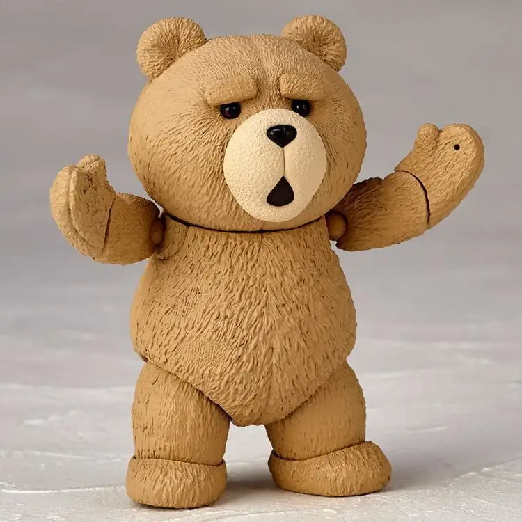 Ted2 Figure AMAZING YAMAGUCHI Bjd Ted Teddy Bear Action Figure Revoltech No.006 Teddy Brick Figure Gk Movie Model Doll Toy Gift
