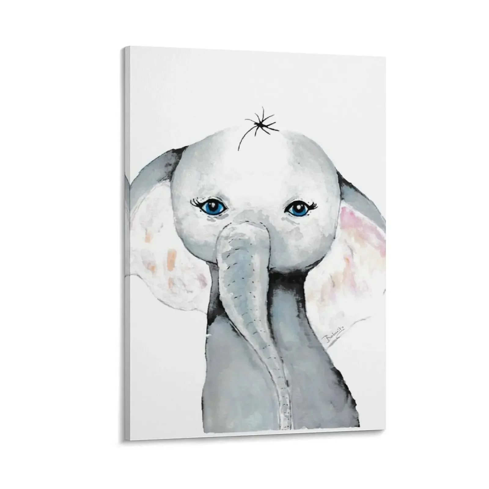 

baby elephant Canvas Painting large paintings modern living room decoration anime figure Decoration wall