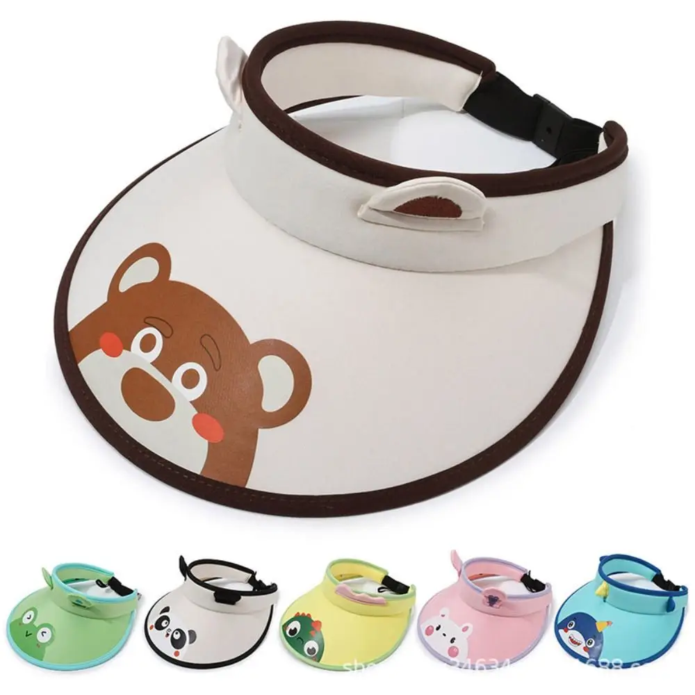 

Empty Top Wide Brim Sun Hat Foldable Adjustable Beach Hat Large Eave UV Protection Straw Cap Outdoor Activities