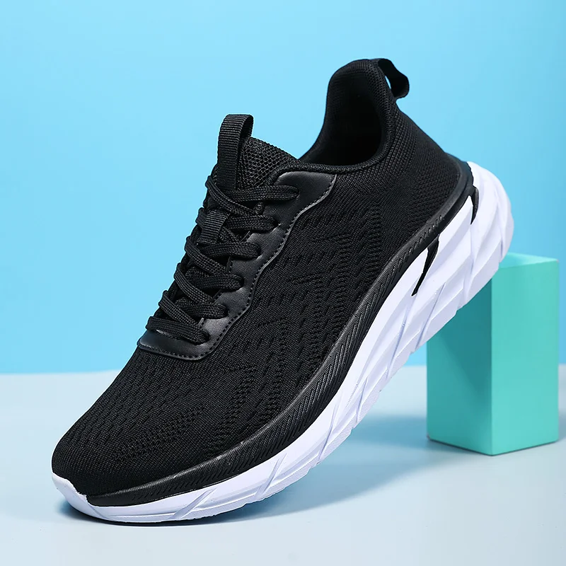 Running Shoes Men Mesh Comfortable Breathable Flat Casual Jogging Shoes Fashion Luxury Designer Tennis Shoes Male Sneakers