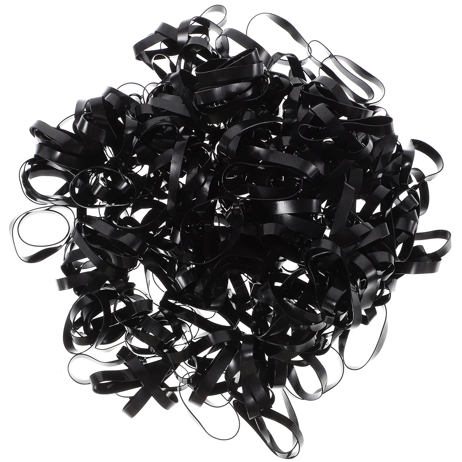 

500 Pcs Highly Elastic Hair Ties Brown Color Small Rubber Bands Long Lasting Styling Tool Hair Bands Accessories