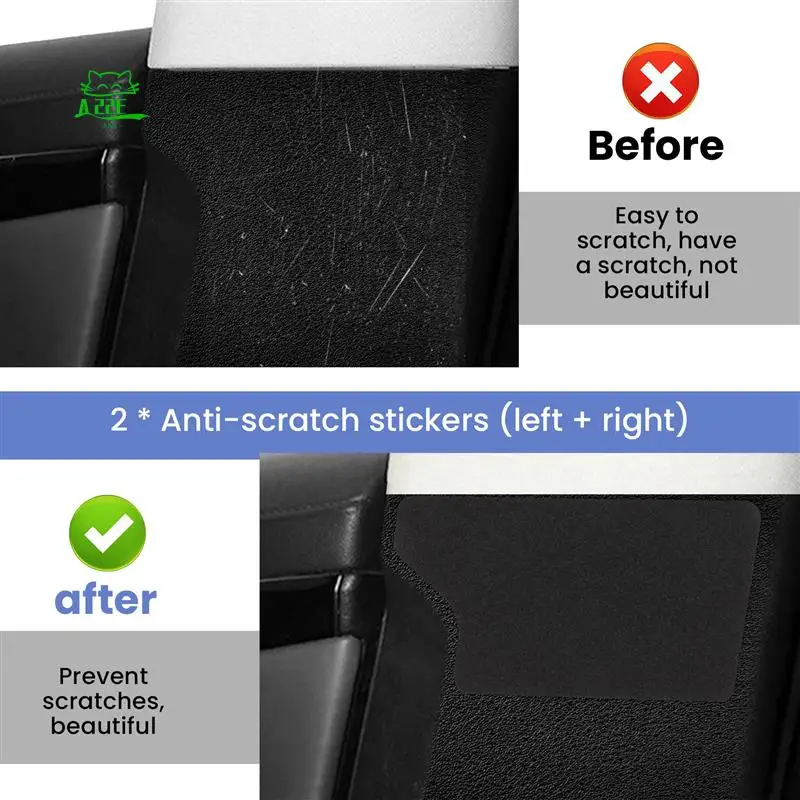 

A22E-Car Seat Belt Anti Scratch Protector Guard Cover Decal Stickers For Geely Atlas Emgrand NL-3 Proton X70 2016-2020