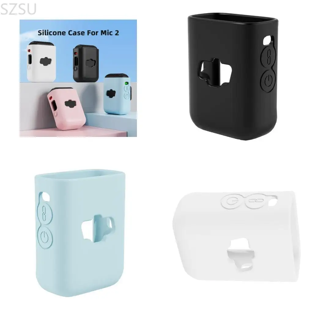 

SZSU Silicone Protective Case Sleeve Cover For Mic2 Guard Against Scratches And Drop