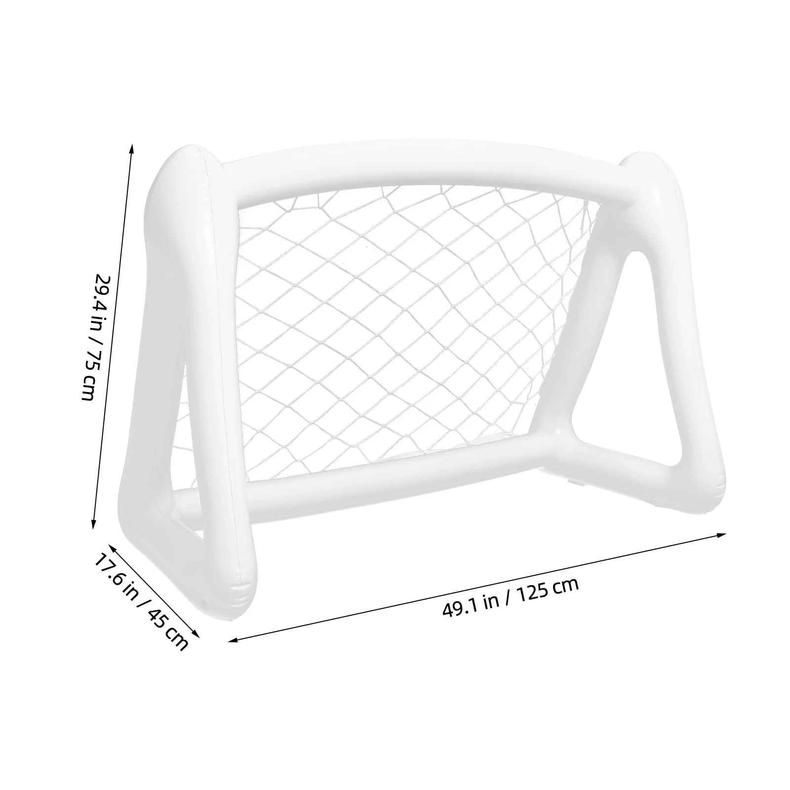 1 مجموعة نفخ كرة القدم الهدف الاطفال المحمولة طوي معدات التدريب في الهواء الطلق ممارسة صافي أهداف كرة القدم للأطفال