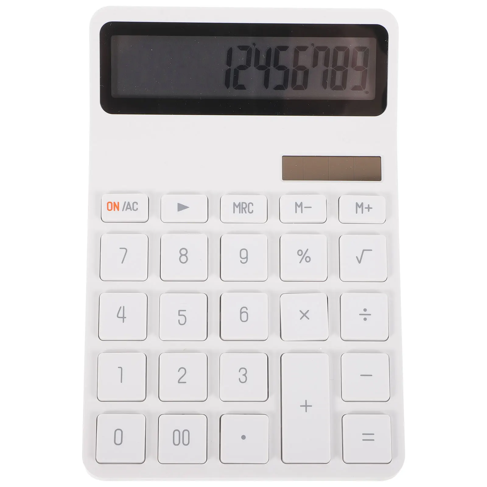 

Calculator ABS Large Display Solar Power Desk Office School Student Scientific Digital Household Basic Practical Gift