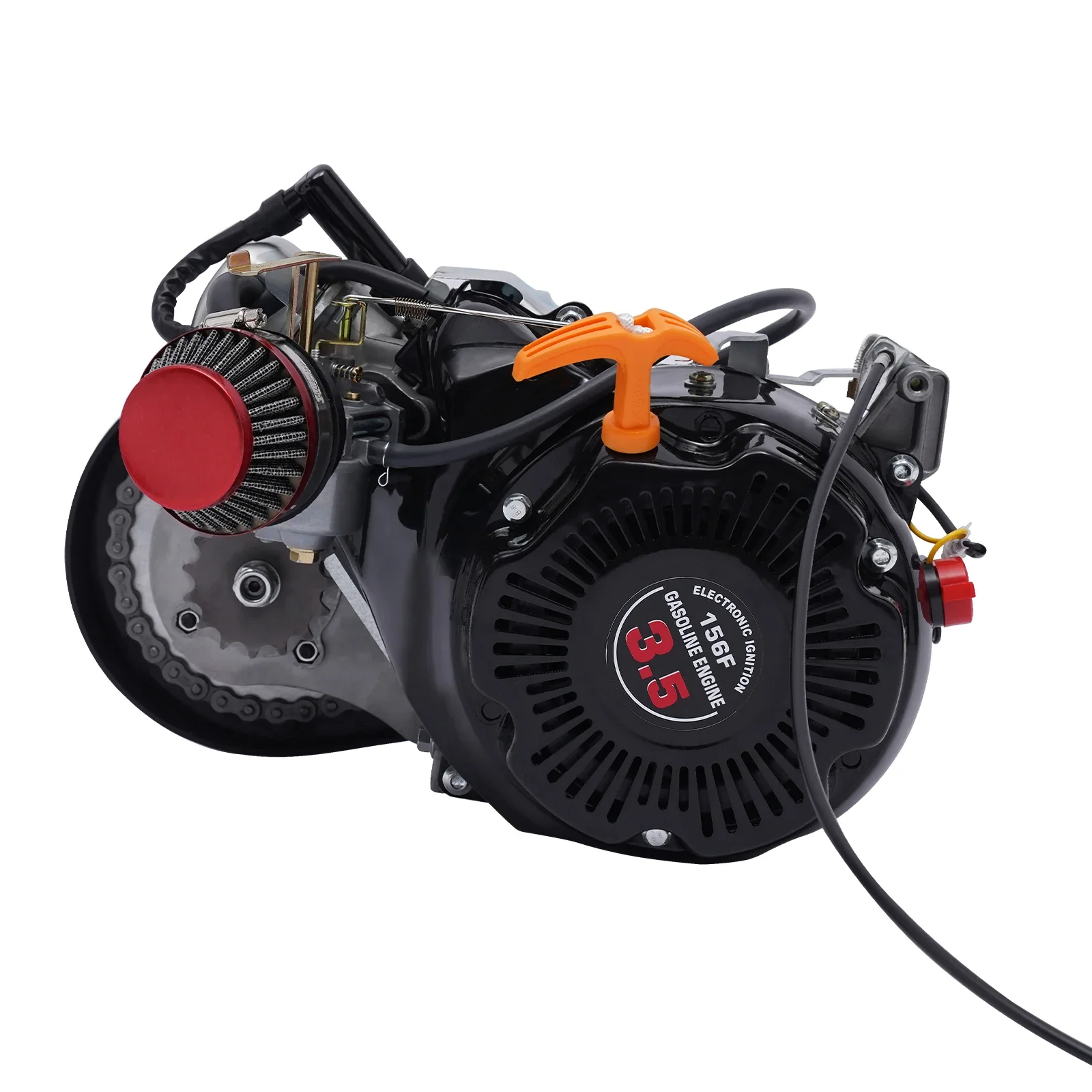 Motorized Air Cooling Engine Scooter Single Cylinder Gas Motor 100CC Bicycle Engine Kit 4 Stroke