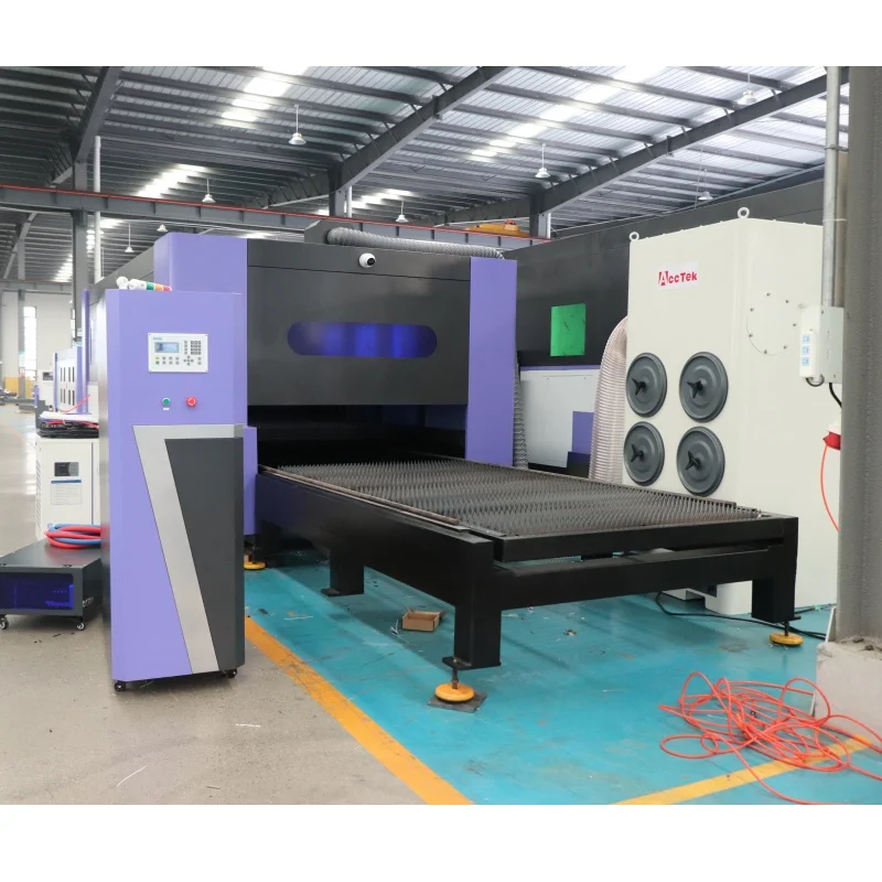 Metal Sheet Laser Cutting Machine Exchange Table and Full Closed Type with OEM Service