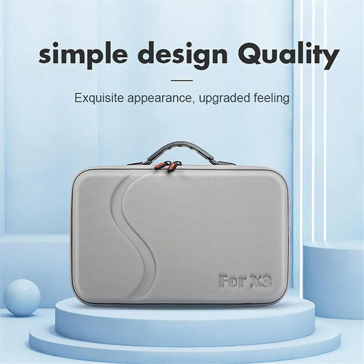 

Carrying Case for Insta 360 X3 Storage Bag Action Camera Handbag Box_BSH