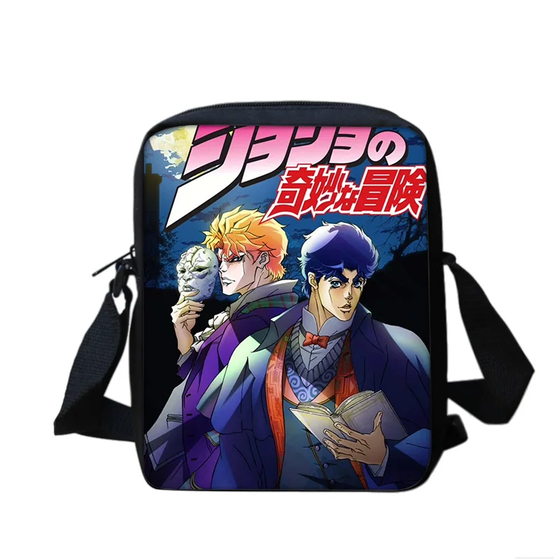 JoJo's Bizarre Adventure multifunctional large capacity shoulder bag, the perfect gift for boys and girls on school birthdays