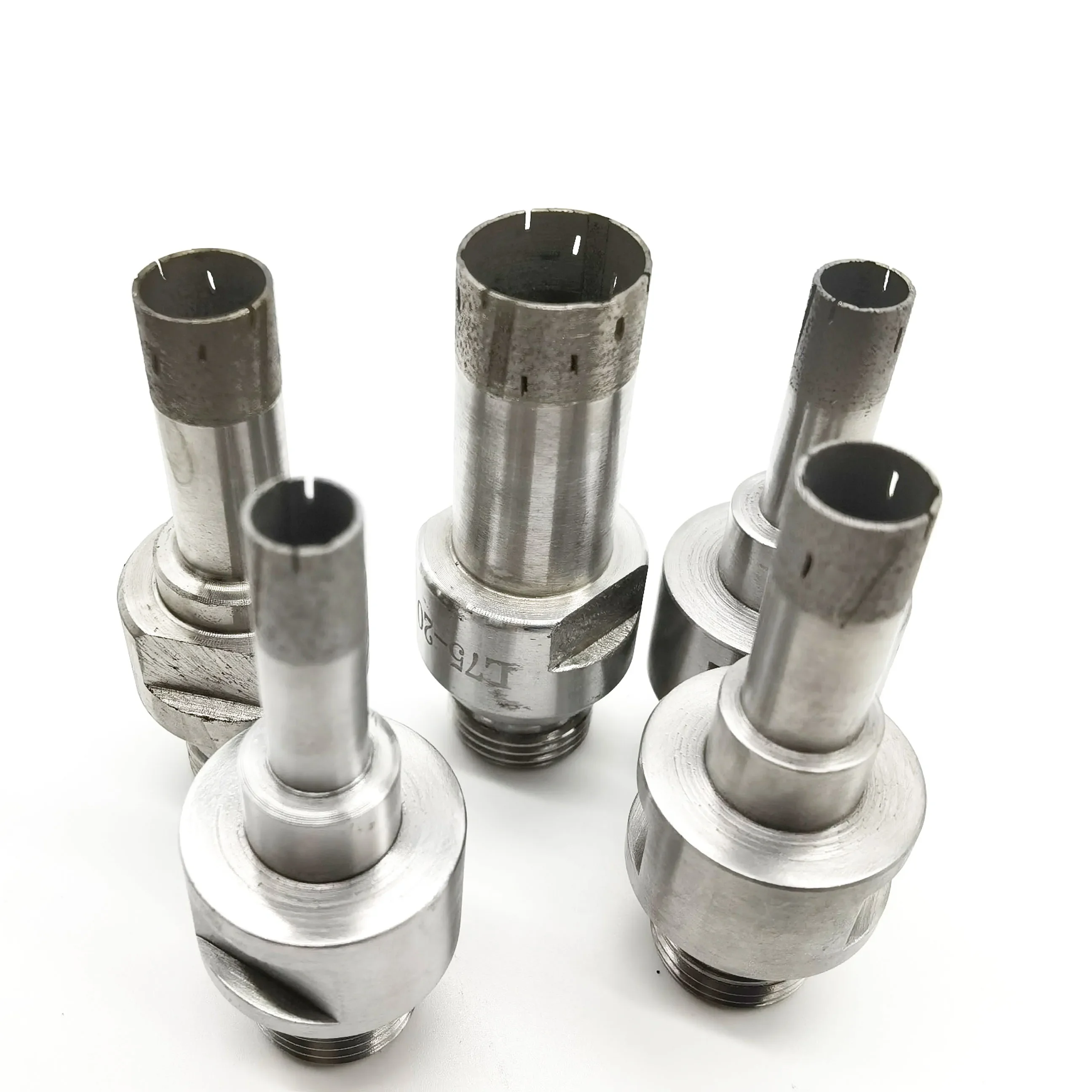 ใหม่ Sintered Diamond Core Drill Bit,กระเบื้องแก้วเจาะมากกว่า15,000หลุม,D5mm ~ 120มม.เบลเยียมด้าย-YG 1/2''