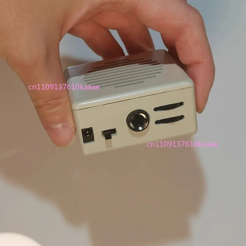 Portable Morse Code Practice Oscillator with Flashing Light - Compact CW Training Device for Manual Keys (K4 Compatible)