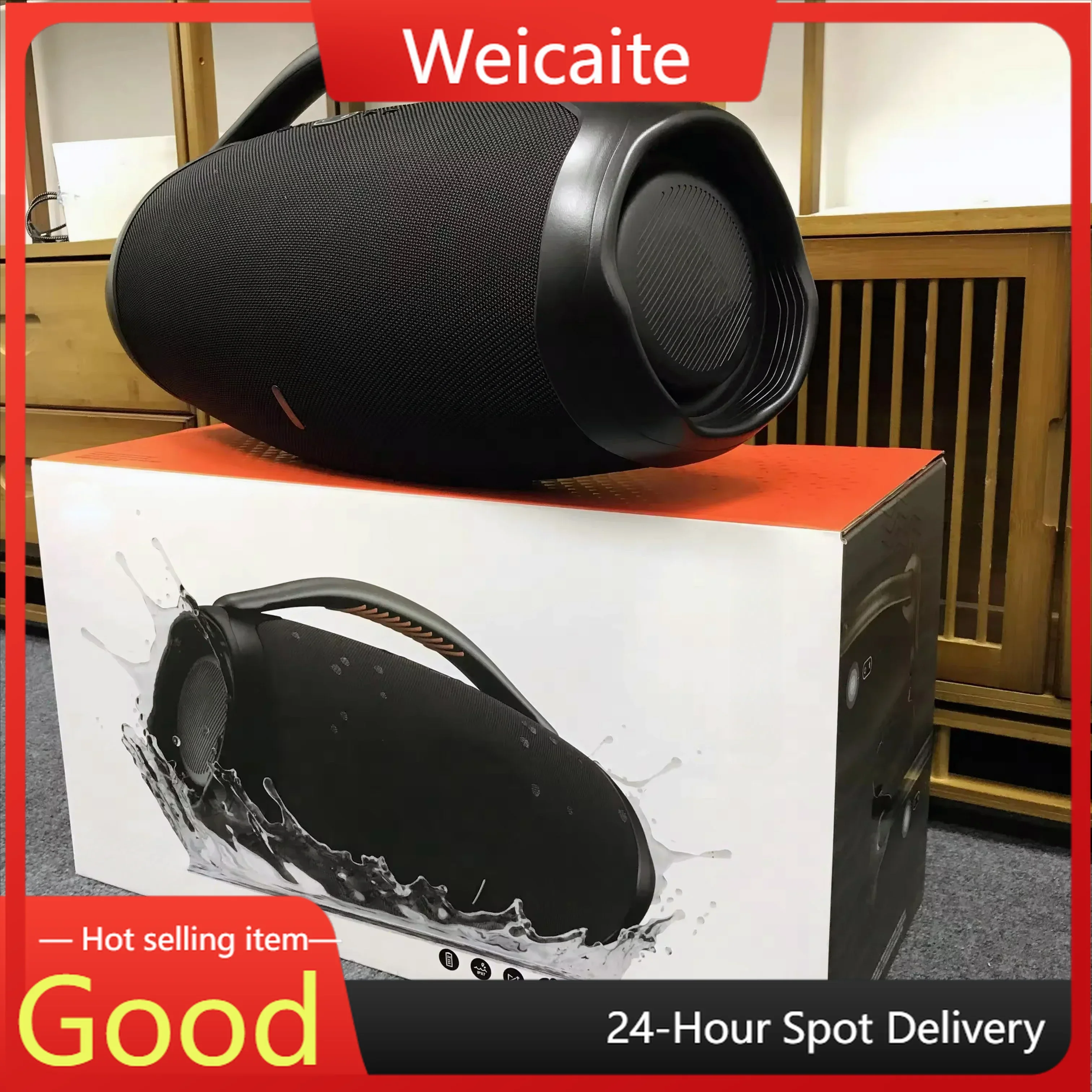 2025 Best Selling High Quality Portable Waterproof Outdoor Wireless Speaker Party Big Boombox 3 Smart Speakers for 120W  Audio