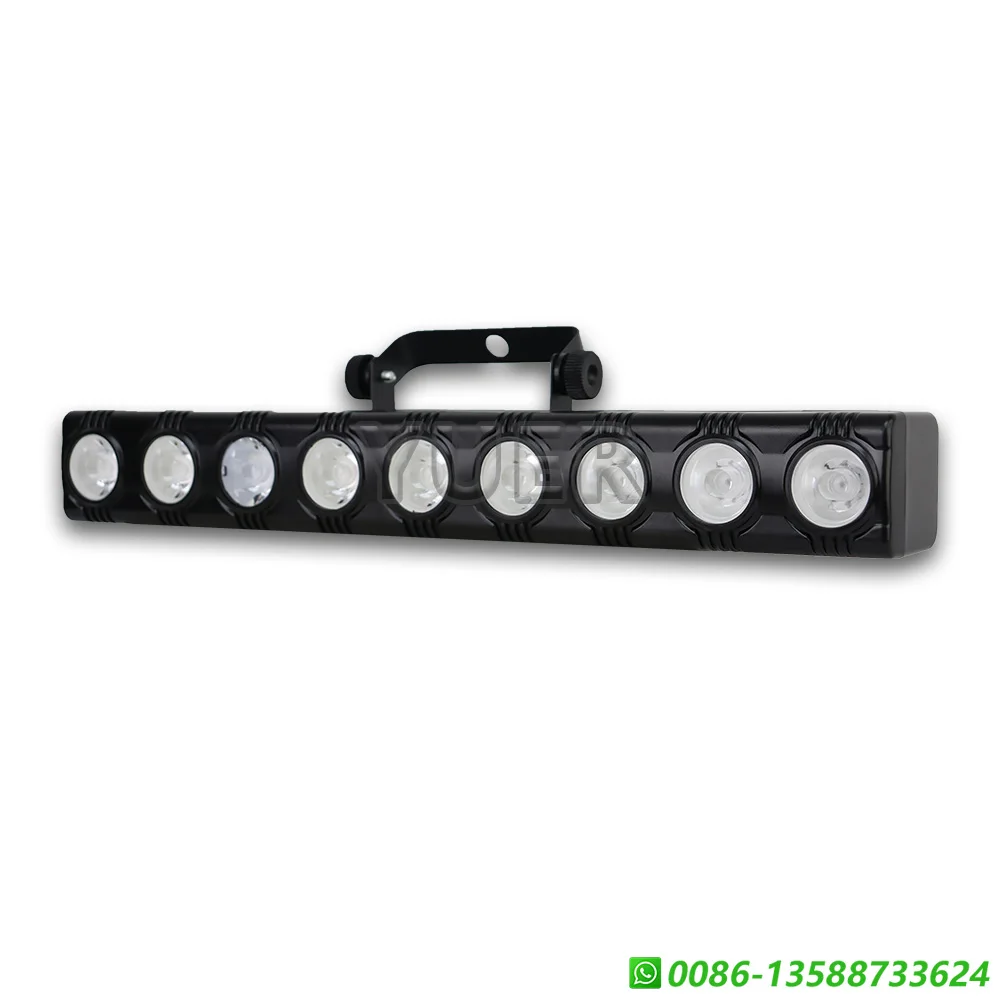 Imagem -02 - Luz Led Rgb com Efeito de Lavagem 9x12w com Controle Remoto para dj Discoteca Indoor Party Parede de Fundo Iluminação Novo