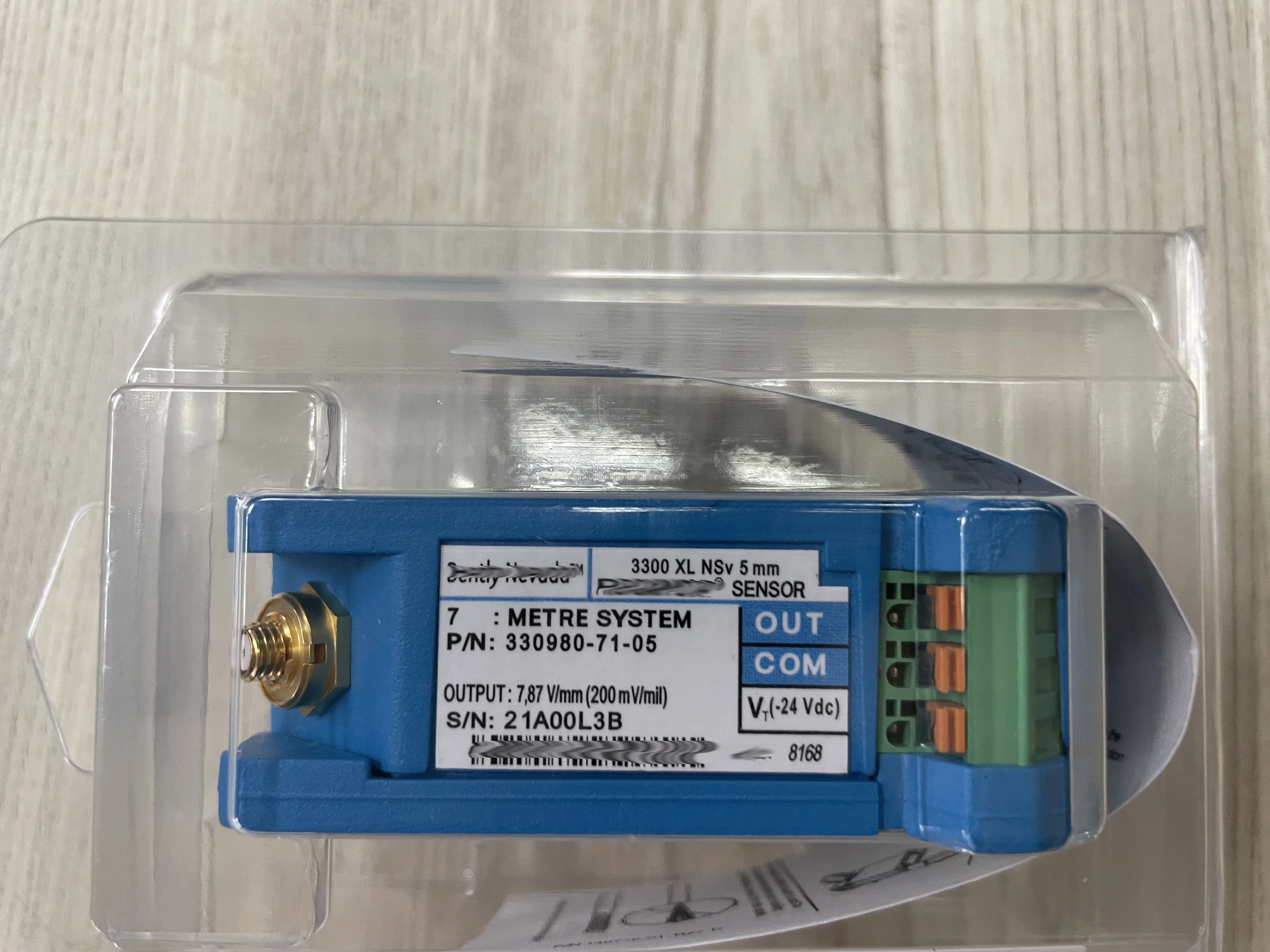 330980-71-05 Eddy Current Proximity Sensor IP68 Stainless Steel 12-36V DC Electrical Equipment