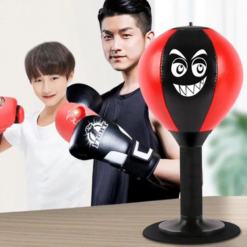 Desk Punching Bag Stress Relief Punching Bag Table Boxing Bag With Suction Cup Desk Boxing Punch Ball For Kids Adults