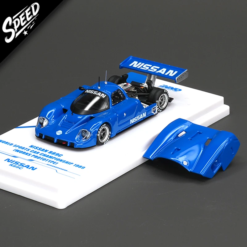 

INNO 1:64 NISSAN R89C синий открытый капюшон литая под давлением диорама модель автомобиля коллекция миниатюрные игрушки