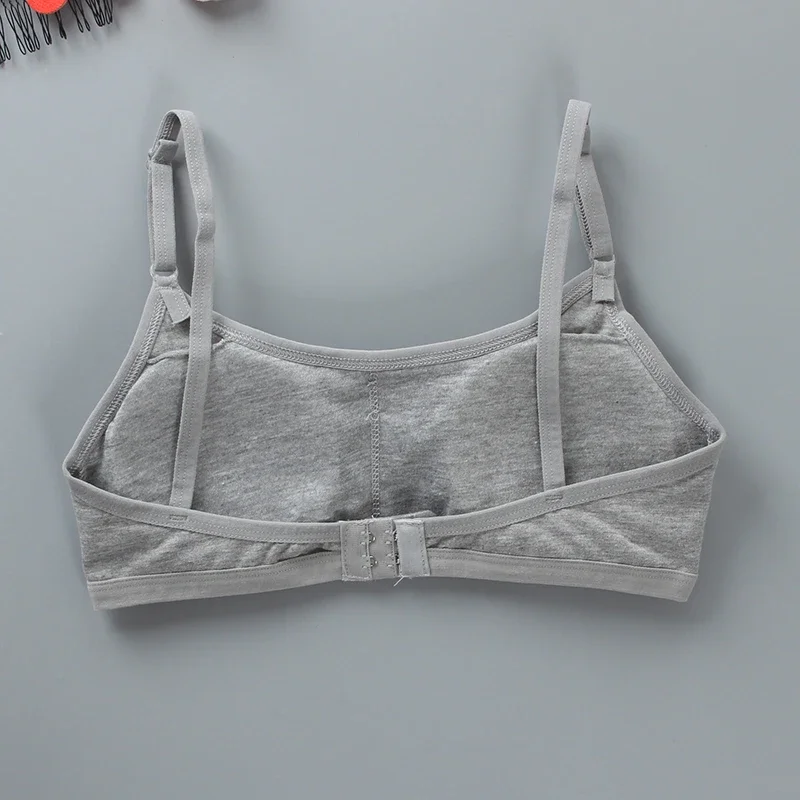 5PcLlot Young Girls Bra Cotton Training Bra Teenagers Lingerie Underwear 8-14Years